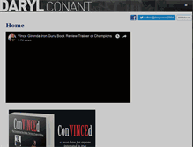 Tablet Screenshot of darylconant.com